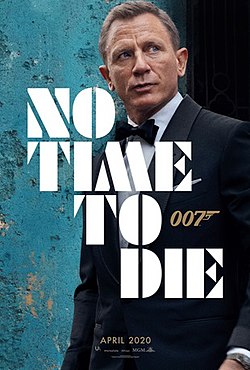 Bond 25 estreia no dia 3 de abril de 2020.
