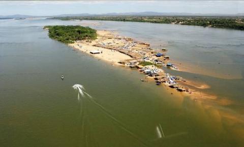 Xinguara libera praias e acampamentos para veranistas no Rio Araguaia