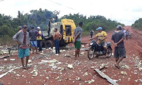 Criminosos explodem carro forte no Pará  